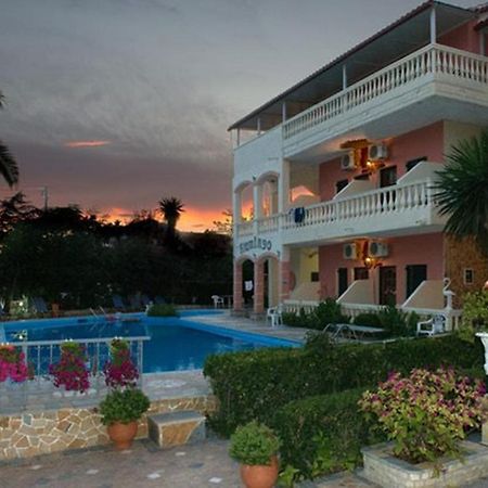 Flamingo Apartments Moraitika Corfu Экстерьер фото
