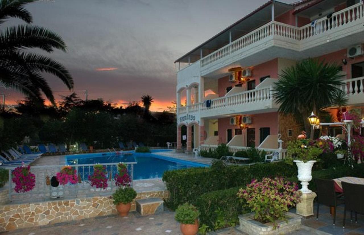 Flamingo Apartments Moraitika Corfu Экстерьер фото